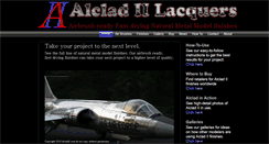 Desktop Screenshot of alclad2.com